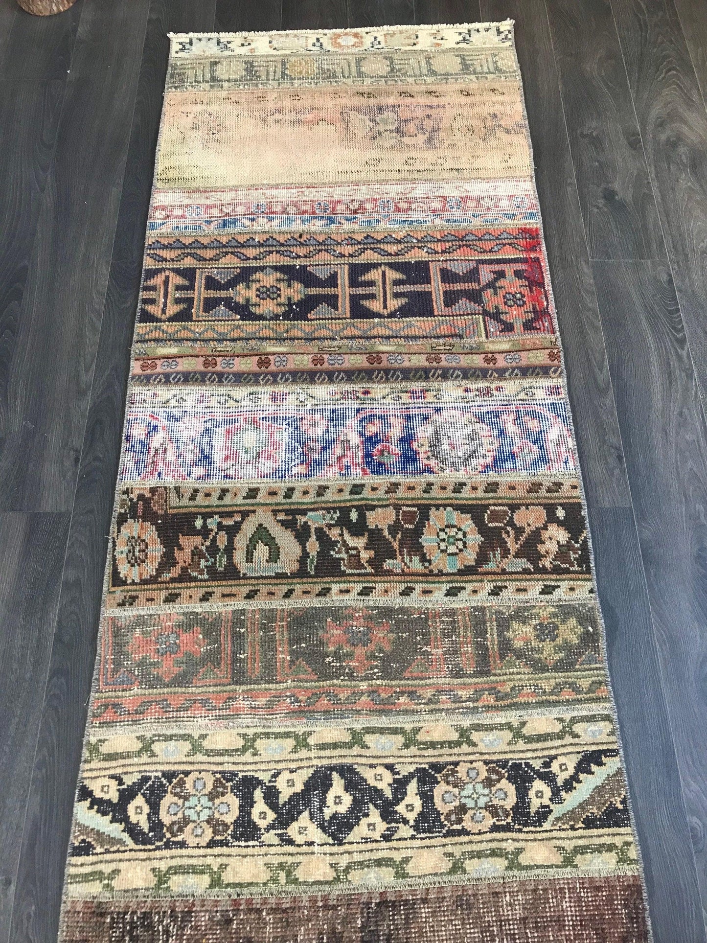 2.6x11.9 Vintage Runner Rug - Heritage and Rugs